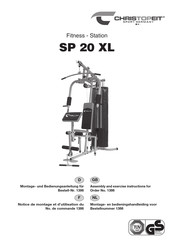 Christopeit Sport 1386 Montage- En Bedieningshandleiding