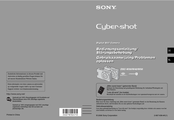 Sony Cyber-shot DSC-W30 Bedieningshandleiding