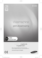 Samsung WF712Y4BK Series Gebruiksaanwijzing