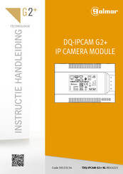 golmar DQ-IPCAM G2+ Instructie