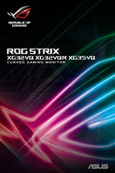 ASus REPUBLIC OF GAMERS ROG Strix XG35VQ Handleiding