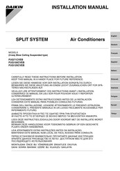 Daikin FUQ125CVEB Installatiehandleiding