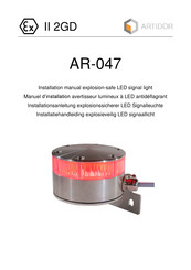 Artidor AR-047 Installatiehandleiding