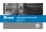 Kopp Germany INFRAcontrol R 360 UP-D IP 20 Bedieningshandleiding
