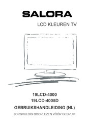 Salora 19LCD-4000 Gebruikershandleiding