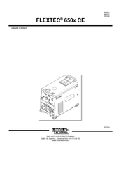 Lincoln Electric FLEXTEC 650x CE Handleiding