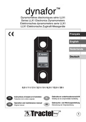 dynafor LLX1 Series Gebruikershandleiding En Onderhoudsvoorschriften