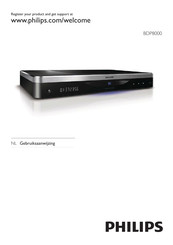 Philips BDP8000 Gebruiksaanwijzing