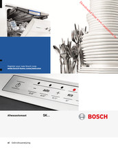 Bosch SK Series Gebruiksaanwijzing