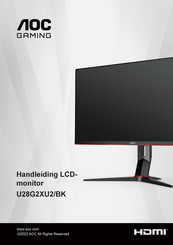 AOC U28G2XU2/BK Handleiding