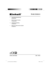 EINHELL TE-AC 50 Handleiding