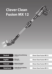 Clever Clean Fusion MX 12 Gebruiksaanwijzing