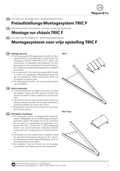 Wagner & Co TRIC F 45 Montagehandleiding