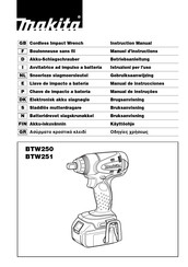 Makita BTW251 Gebruiksaanwijzing