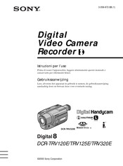 Sony Handycam Digital8 DCR-TRV120E Gebruiksaanwijzing