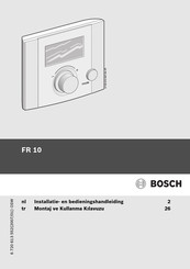 Bosch FR 10 Installatie- En Bedieningshandleiding