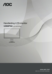 AOC U2868PQU Handleiding