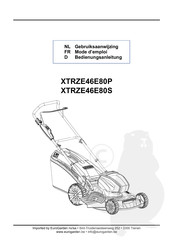 EuroGarden XTRZE46E80S Gebruiksaanwijzing