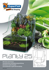 SuperFish Planty 25 Gebruiksaanwijzing