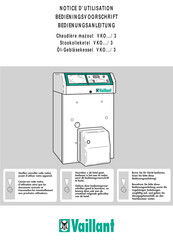 Vaillant VKO Series Bedieningsvoorschrift