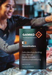 Gamko E3 Series Gebruikershandleiding