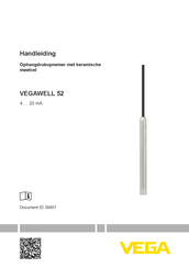 Vega VEGAWELL 52 Handleiding