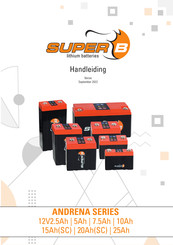 Super B Andrena 12V20Ah-SC Handleiding