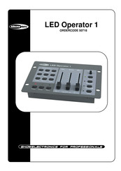 SHOWTEC LED Operator 1 Handleiding