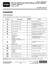 Toro 161-3550 Installatie-Instructies