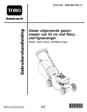 Toro 22291 Gebruikershandleiding