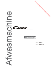 Candy CDCP 6/E Handleiding