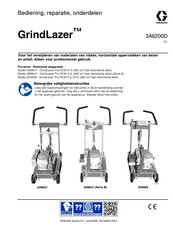 Graco GrindLazer Pro Series Bediening, Onderdelen, Reparatie