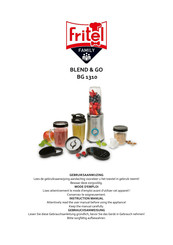 Fritel BLEND & GO BG 1310 Gebruiksaanwijzing