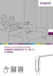 FOREST SHUTTLE S Z-WAVE Installatiehandleiding