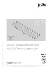 joulia twinline 10P Series Montage- En Gebruikshandleiding