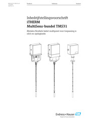 Endress+Hauser iTHERM MultiSens TMS31 Bedieningsvoorschrift