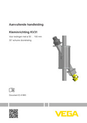 Vega KV31 Handleiding