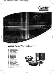 Oase Water Quintet Gebruiksaanwijzing