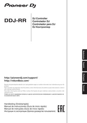 PIONEER DJ DDJ-RR Handleiding