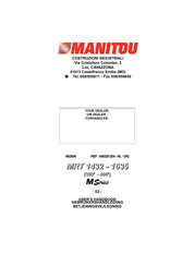 Manitou M Series Gebruikershandleiding