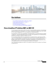 Cisco 8821 Handleiding