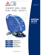 Nilfisk Alto SCRUBTEC Boost 5 Gebruiksaanwijzing