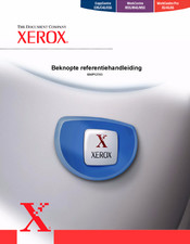 Xerox WorkCentre M35 Referentiehandleiding