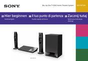 Sony BDV-NF7220 Snelstartgids