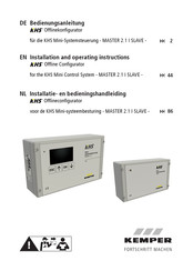 Kemper KHS Offlineconfigurator Installatie- En Bedieningshandleiding