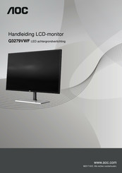 AOC Q3279VWF Handleiding