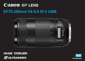 Canon EF70-300mm f/4-5.6L IS USM Handleiding