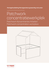 vepa Patchwork concentratiewerkplek Montagehandleiding