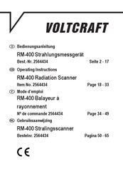 VOLTCRAFT RM-400 Gebruiksaanwijzing