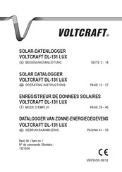 VOLTCRAFT DL-131 LUX Gebruiksaanwijzing